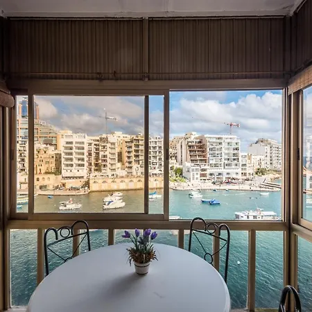 Sea View - 2 Bedroom - St Julians Appartement San Ġiljan